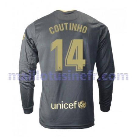 Maillot de Foot FC Barcelone Philippe Coutinho 14 Extérieur 2020-21 Manches Longues